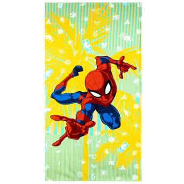 Imagem de Northwest Disney x NBA Marvel Spiderman Toalha de praia oficial microfibra macia e absorvente toalha de piscina de secagem rápida e resistente à areia 76 cm x 152 cm