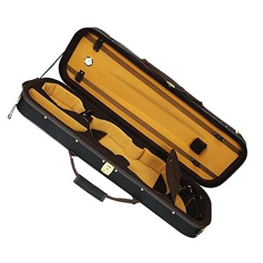 Imagem de Estojo De Violino Anticompressão À Prova D'água Para Adultos, Crianças, Mochila, Saco De Violino Com Higrômetro Tamanho Completo Estojo de Violino (Color : 4/4)