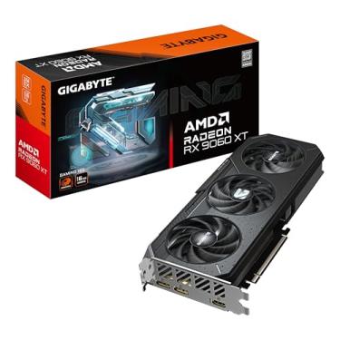 Imagem de Gigabyte Placa gráfica Radeon RX 9060 XT Gaming 16G - 16GB GDDR6, 128bit, PCI-E 5.0, 3230 MHz Core Clock, 2 x DisplayPort, 1 x HDMI, GV-R9060XTGAMING-16GD