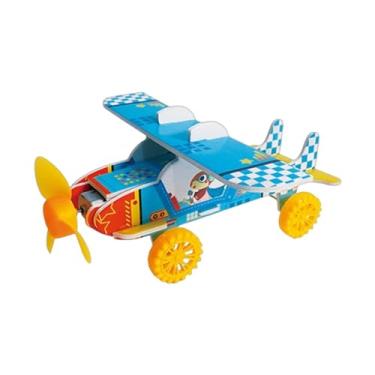 Imagem de MERIGLARE Kit planador monoplano faça você mesmo, brinquedo educativo para ensino de ciências, presente de tecnologia, brinquedo educacional infantil, pacote de