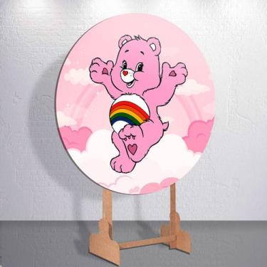 Imagem de Painel Decoração Infantil Redondo Ursinhos Fofinhos Capas De Festa Est