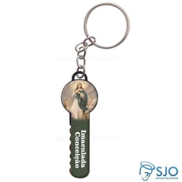 Imagem de Chaveiro Chave Nossa Senhora da Imaculada Conceição Modelo 1 - SJO Art