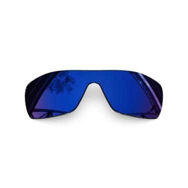 Imagem de SmartVLT Lentes de reposição masculinas azul pacífico para óculos de sol Oakley Batwolf OO9101