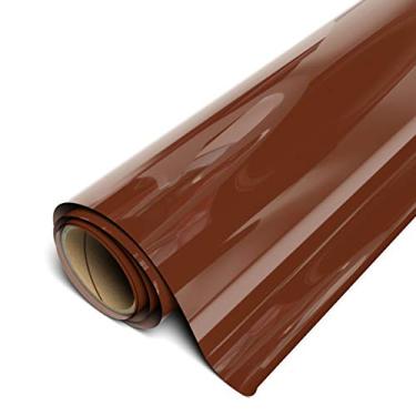 Imagem de Siser EasyWeed Stretch Matte HTV 11,8" x 5yd Roll - Ferro em vinil de transferência de calor (Castanha)