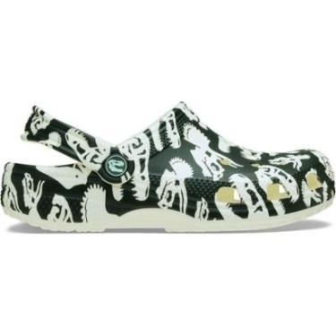 Imagem de Sandália Crocs Classic Glow Dino Clog K Glow Green-Unissex