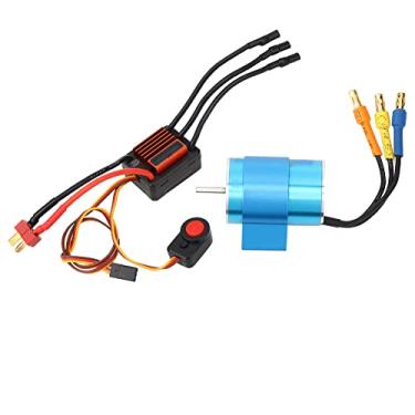 Imagem de CUOFYUNL 30A Brushless ESC 2435 Motor Brushless M0200 2kg Metal Gear Servo RC Acessório (30A+2435-3900K)