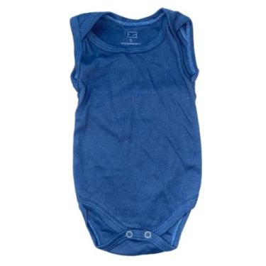Imagem de Body Infantil Regata 100% Algodão Suedine Liso Cores Diversa - Alyath,