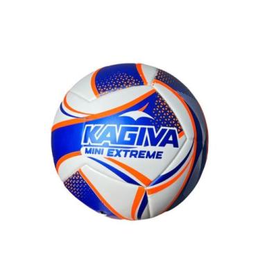 Imagem de Mini bola kagiva futsal 2026, Branco, Azul, Laranja, UN