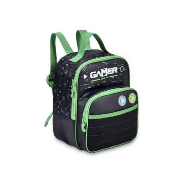 Imagem de Lancheira Térmica Infantil Game Start Original Clio, Preto