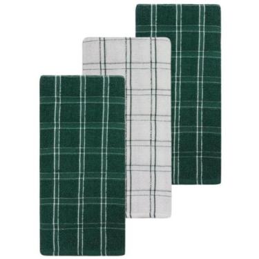 Imagem de Kit 3 Panos De Prato Camesa Chess 45 x 65 cm, VD-BRVD-VD