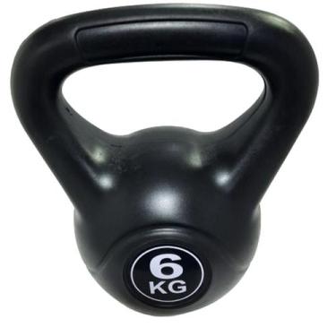 Imagem de Kettlebell 6kg Exercício Vinil Funcional Musculação Treino - OCCY