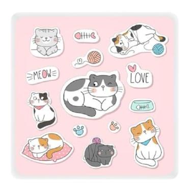 Imagem de Luminária Box Slim Cat Love com Alimentação USB