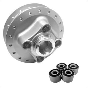 Imagem de Cubo Roda Traseiro Cg Titan 125 00/04 Fan 125 05/08 + Buchas