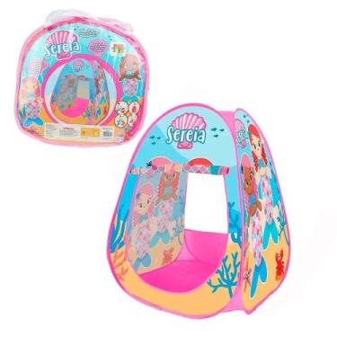 Imagem de Barraca Infantil 91x72cm Sereia - Tudo em Caixa - DM BRASIL
