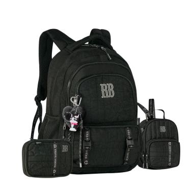 Imagem de Mochila Costas Rebecca Bonbon Lancheira Estojo Box Meninas