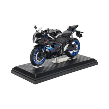 Imagem de Modelo De Motocicleta Licenciado SUZUKI GSX-R1000 Em Escala 1:12, Brin
