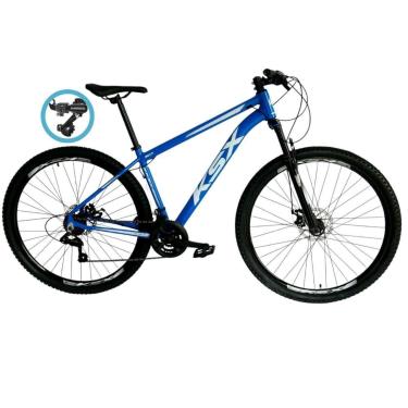 Imagem de Bicicleta Aro 29 Ksx Freios á Disco Cambio Traseiro Shimano 24 Velocidades-Unissex