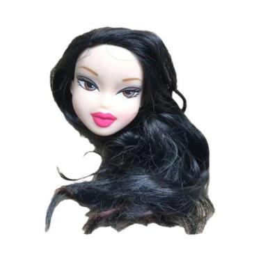 Imagem de Cabeças De Bonecas Bratz Versão Rara 2001, Pele Branca E Morena, Cabel