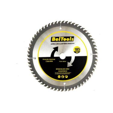 Imagem de Serra Circular Widea p/ Madeira 185x16mm 60 Dentes Beltools