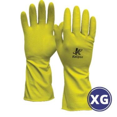 Imagem de Luva Latex Super Silver T10 Xg Amarelo Kalipso
