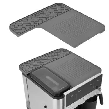Imagem de Tapete de silicone para máquina de café expresso Ninja Luxe ES601 – Protetor superior de cafeteira de ajuste personalizado – Capa antiderrapante à prova d'água resistente ao calor com acesso ao moedor
