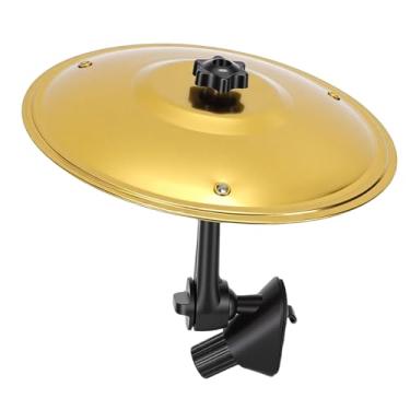 Imagem de Fockety Prato de Ventilação de Ar para Carro, Dispositivo Musical de Condução Engraçado, Prato de Painel Dourado Com Material de Liga ABS, para Amantes de Música de Carros de Ajuste