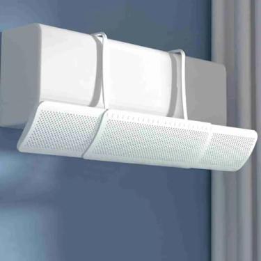 Imagem de Genérico, Defletor de Ar Condicionado Split Direcionador de Vento Universal Ajustavel