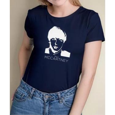 Imagem de Camiseta Camisa Adulto Masculina Feminina Algodão Paul Mccartne y The 