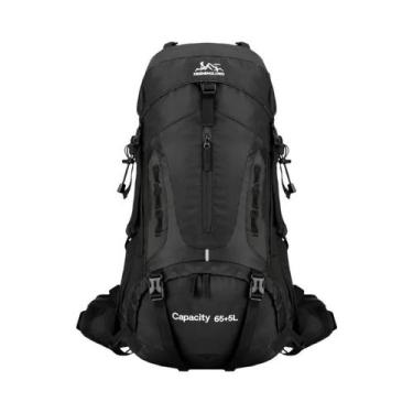Imagem de Mochila Grande De Camping 70L Para Homens E Mulheres, Ideal Para Camin