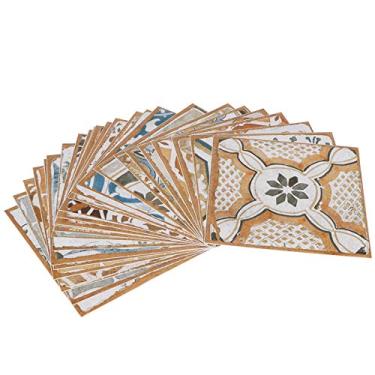 Imagem de 24 Peças de Adesivo Parede para Decoração Residencial Telha Autoadesivo Cozinha DIY Design Exquisito PVC à Prova Óleo Fácil Instalar Limpo Uso Duradou