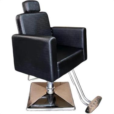 Imagem de Poltrona Cadeira hidraúlica salão de beleza, barbearia, cabeleleira, s