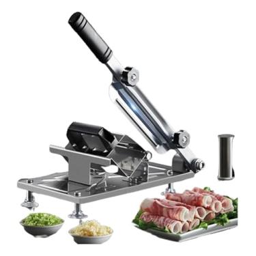 Imagem de Fatiador Manual Inox Frios Queijo Carne Legumes