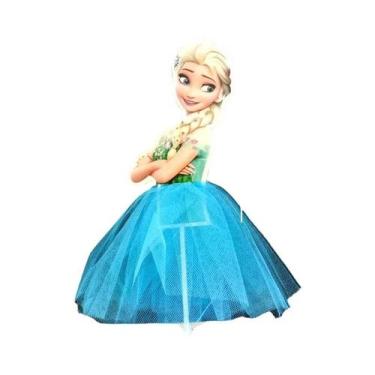 Imagem de Enfeites De Bolo Da Princesa Disney Frozen Para Chá De Bebê E Aniversá