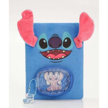 Imagem de Caderneta Anotações Stitch Disney-69027, UN, Azul