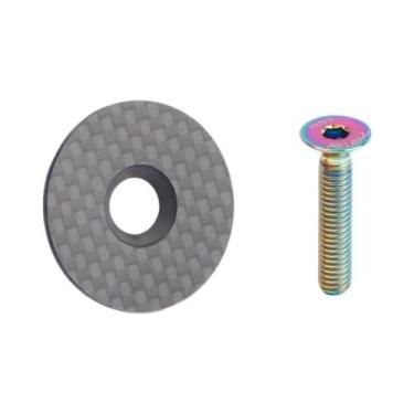 Imagem de Tampa Superior De Caixa De Direção De Bicicleta Em Fibra De Carbono M6