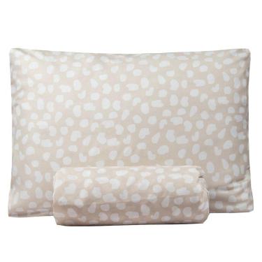 Imagem de Jogo De Lençol Solteiro Bouti Basic Estampado 180 Fios 2 Peças - Poa Creme