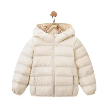 Imagem de Jaqueta Com Capuz Para Meninos E Meninas, Parka Leve De Penas De Pato 