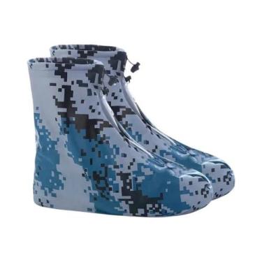 Imagem de Capas De Borracha De Silicone Impermeáveis Para Botas De Chuva Para Cr
