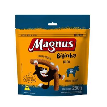 Imagem de Magnus Bifinho Palito Para Cães Adultos Sabor Carne 250g - ADIMAX