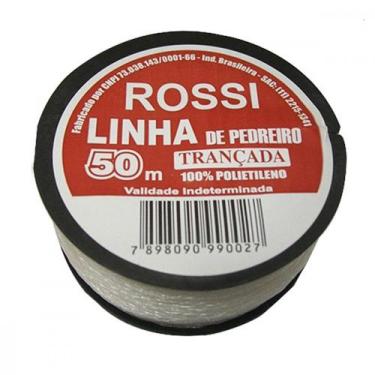 Imagem de Linha Para Pedreiro Trancada Rossi 50M - Kit C/12 Pecas - UNIFIO