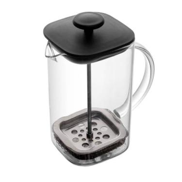 Imagem de Cafeteira Prensa Francesa de Vidro Borossilicato e Tampa de Plastico P