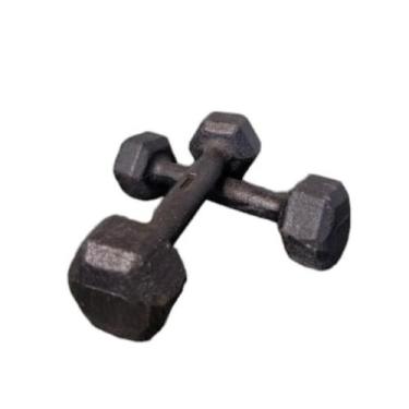 Imagem de Par Halter Sextavado Ferro 1Kg - Anilhas&Cia