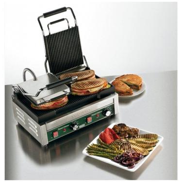 Imagem de Waring WPG300T Prensa Panini Ottimo Placas Raiadas Superior/Inferior 240V - 43x23 cm