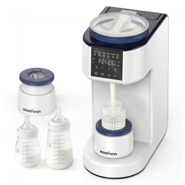 Imagem de MOMFANN Preparador Automático de Fórmula - Aquecedor de Mamadeiras com Base Agitadora,110 volts