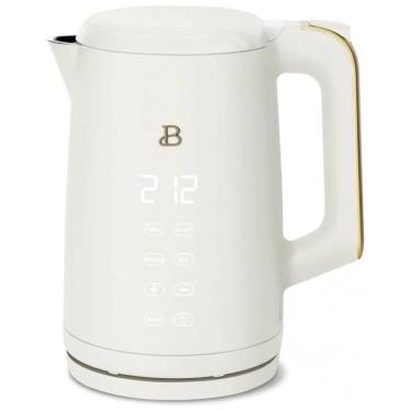 Imagem de Chaleira elétrica Beautiful 1,7L branca com display touch, 4 programas de temperatura, modo manter aquecido, 1500W, 110V