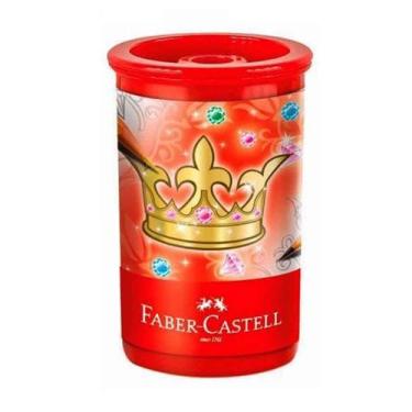 Imagem de Apontador 1 furo com depósito Faber-Castell, Coroa