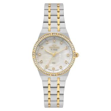 Imagem de Relógio Technos Feminino St.moritz Bicolor - 2036NBZ/1B