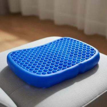 Imagem de Almofada Gel Para Cadeira Conforto Favo de Mel Lavável - Yeet