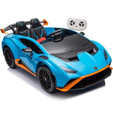 Imagem de Carro Zippy Toys Lamborghini Huracan Eletrico 12V Controle Azul