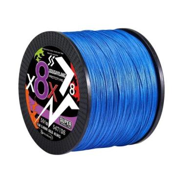 Imagem de Linha De Pesca Trançada Sougayilang 66LB X4 X8 Multifilamento PE Para 
